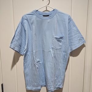 Sears Light Blue Short Sleeve Men's Tee